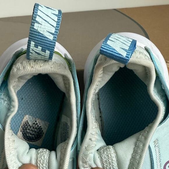 Nike Flex Runner Blue/Purple Toddler Sneakers - SZ 8 C - Picture 6 of 11